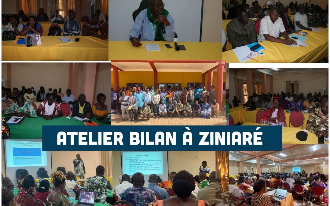 Atelier bilan et de planification des activités (palu-TB-VIH) des OBC : première session