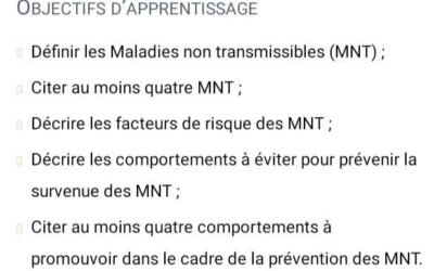 Les maladies non transmissibles