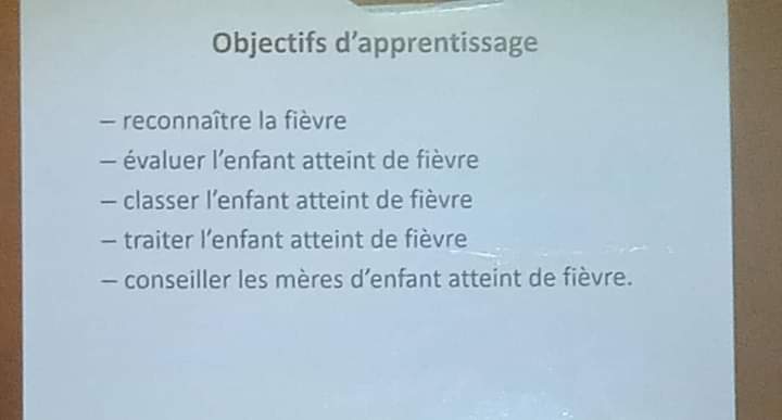 La prise en charge d’un enfant atteint de la fièvre